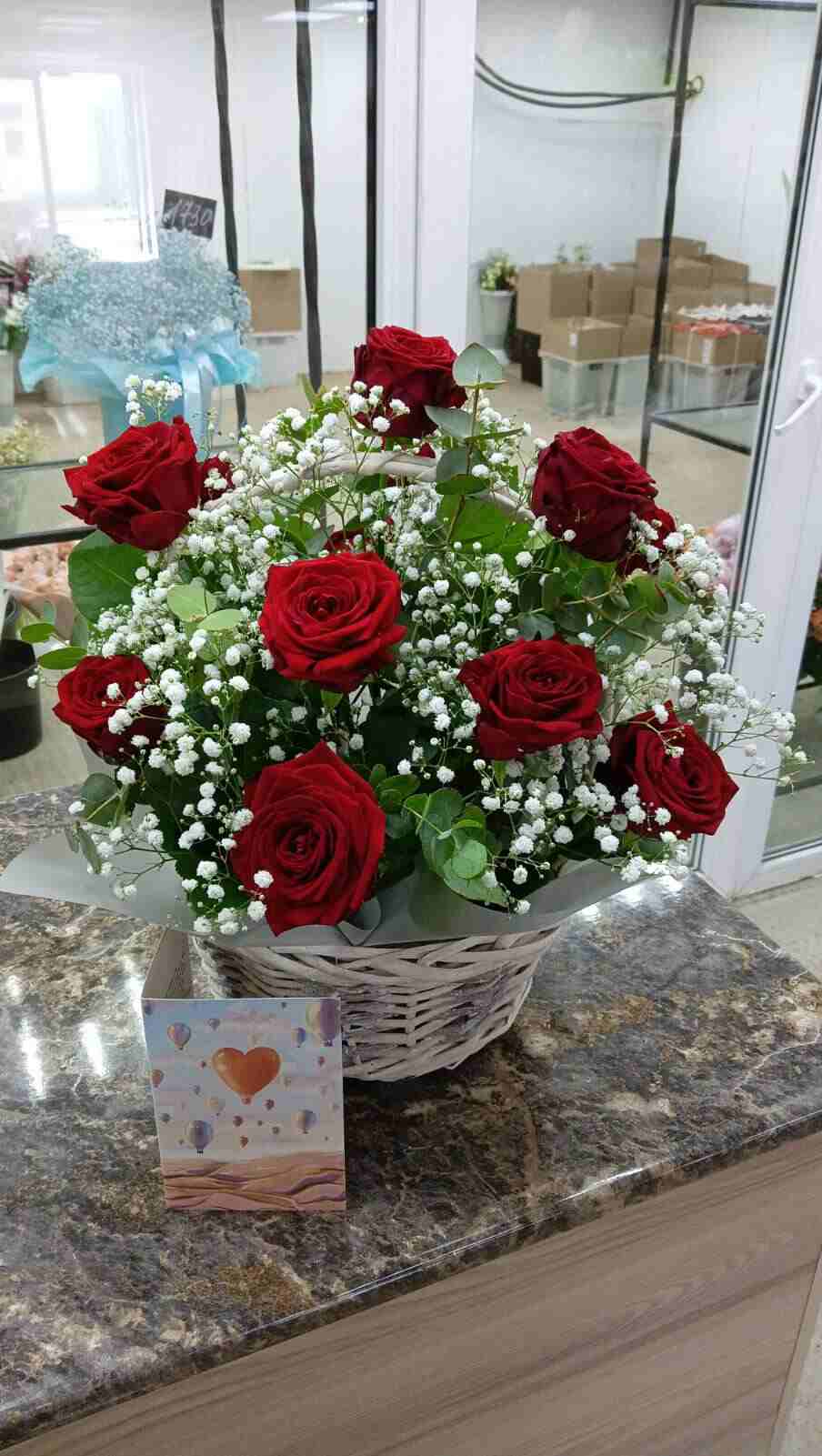 Greeting card sample for Ace of Hearts